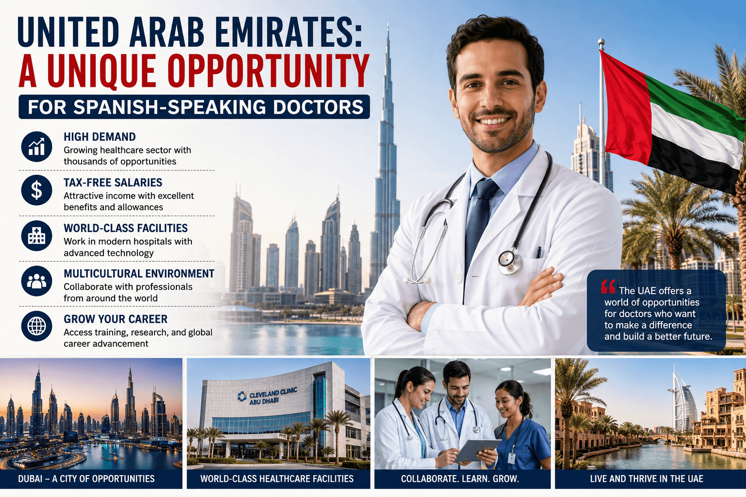 UAE Opportunities for Spanish-Speaking Doctors in 2026