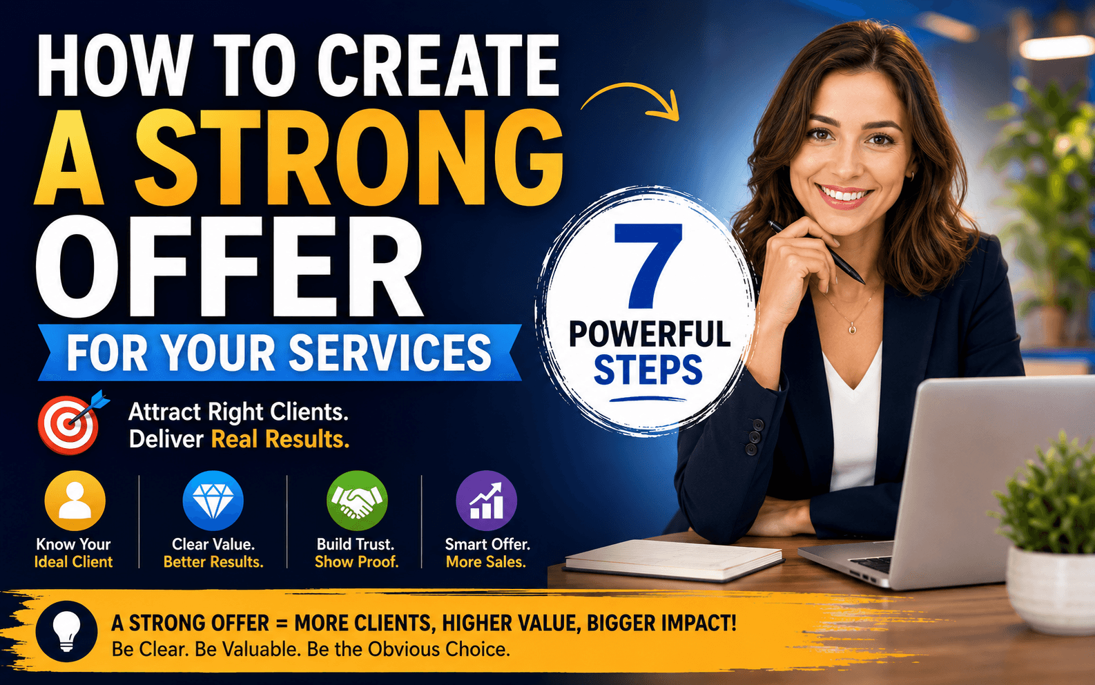 How to Create a Strong Offer for Your Services