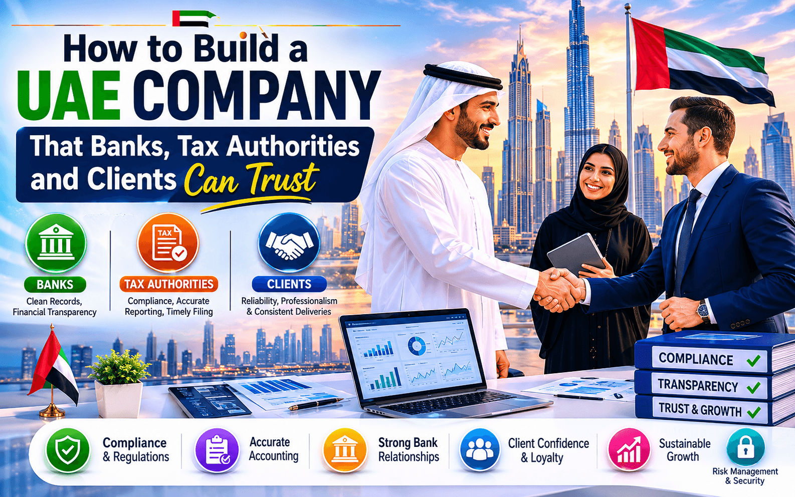 How to Build a UAE Company Banks, Tax Authorities and Clients Can Trust
