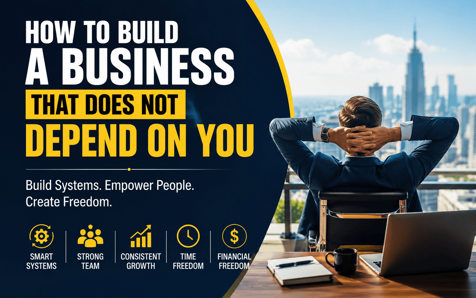 How to Build a Business That Does Not Depend on You
