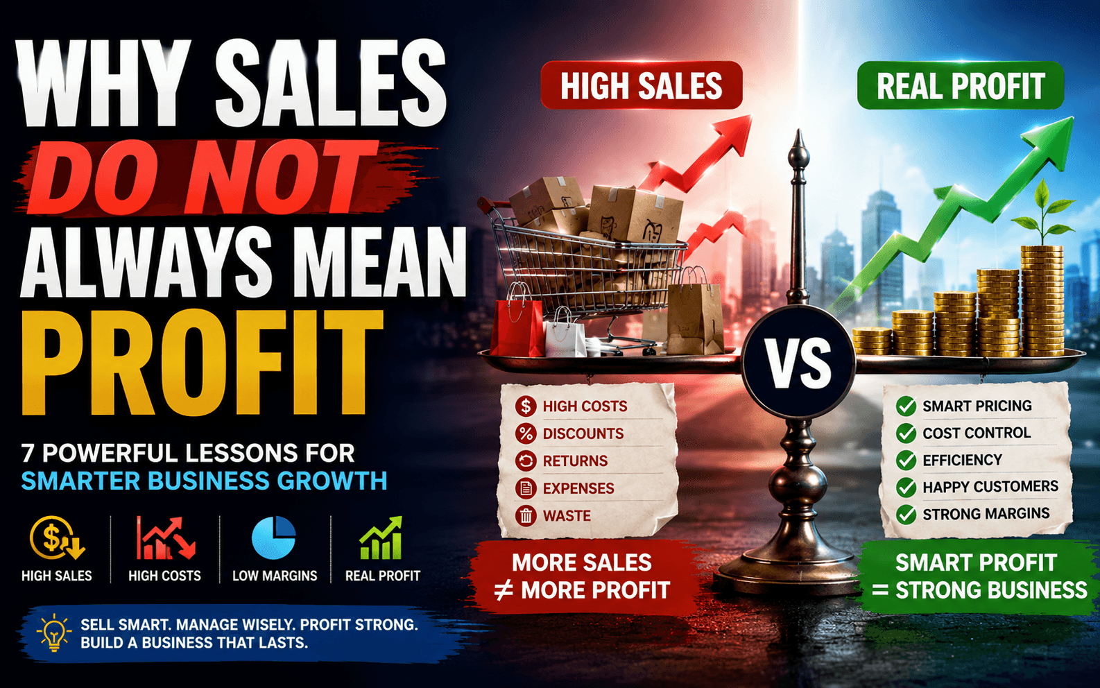 Why Sales Do Not Always Mean Profit