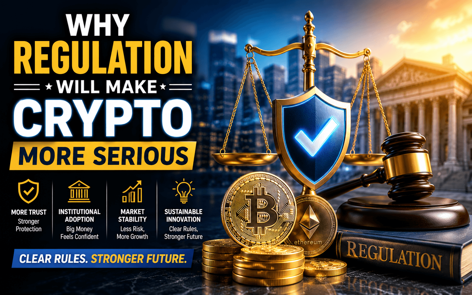 Why Crypto Regulation Will Make Digital Assets More Serious