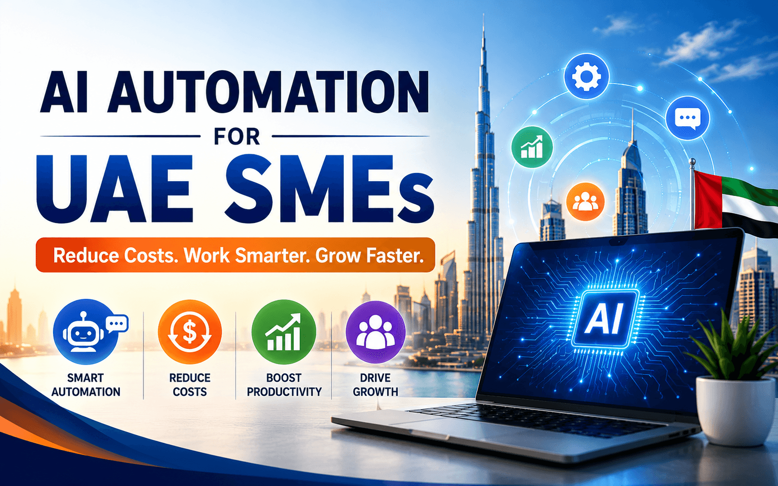 AI Automation for UAE SMEs: How to Cut Costs Without Losing Control
