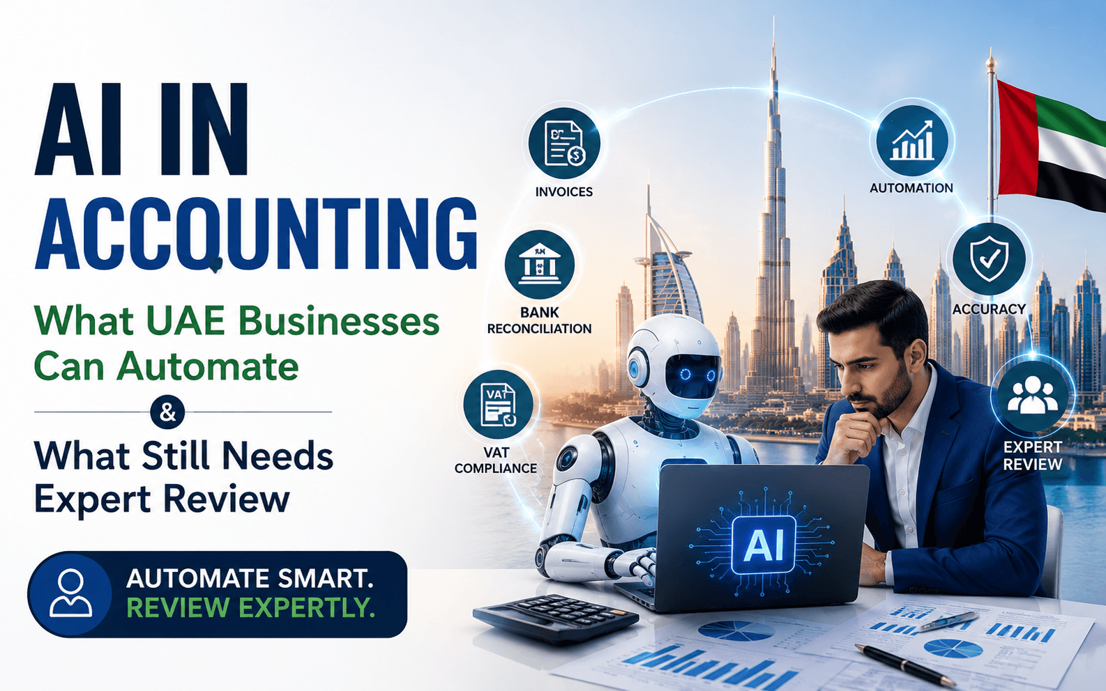 AI in Accounting: What UAE Businesses Can Automate and What Still Needs Expert Review