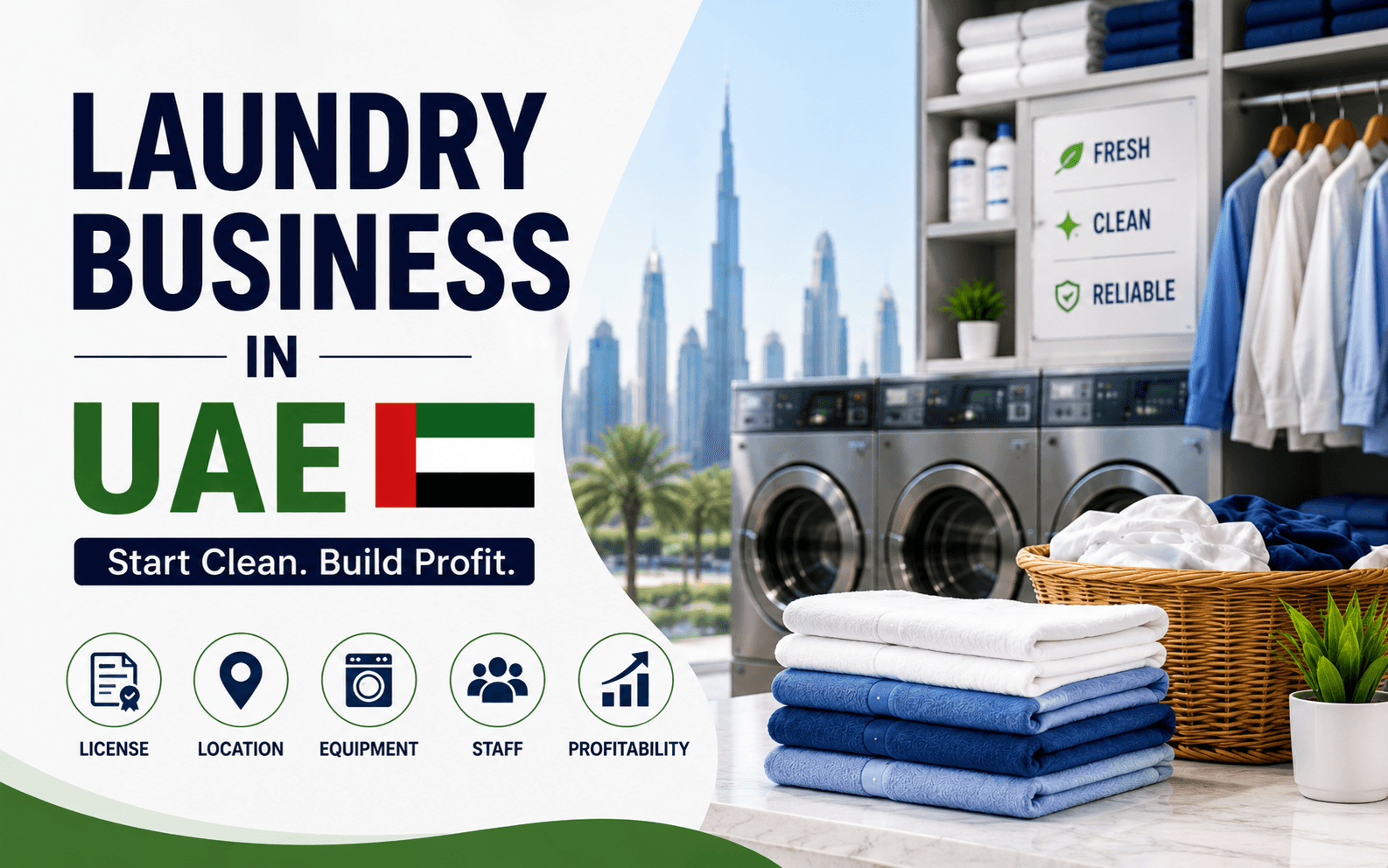 How to Start a Laundry Business in the UAE: A Practical Setup Guide