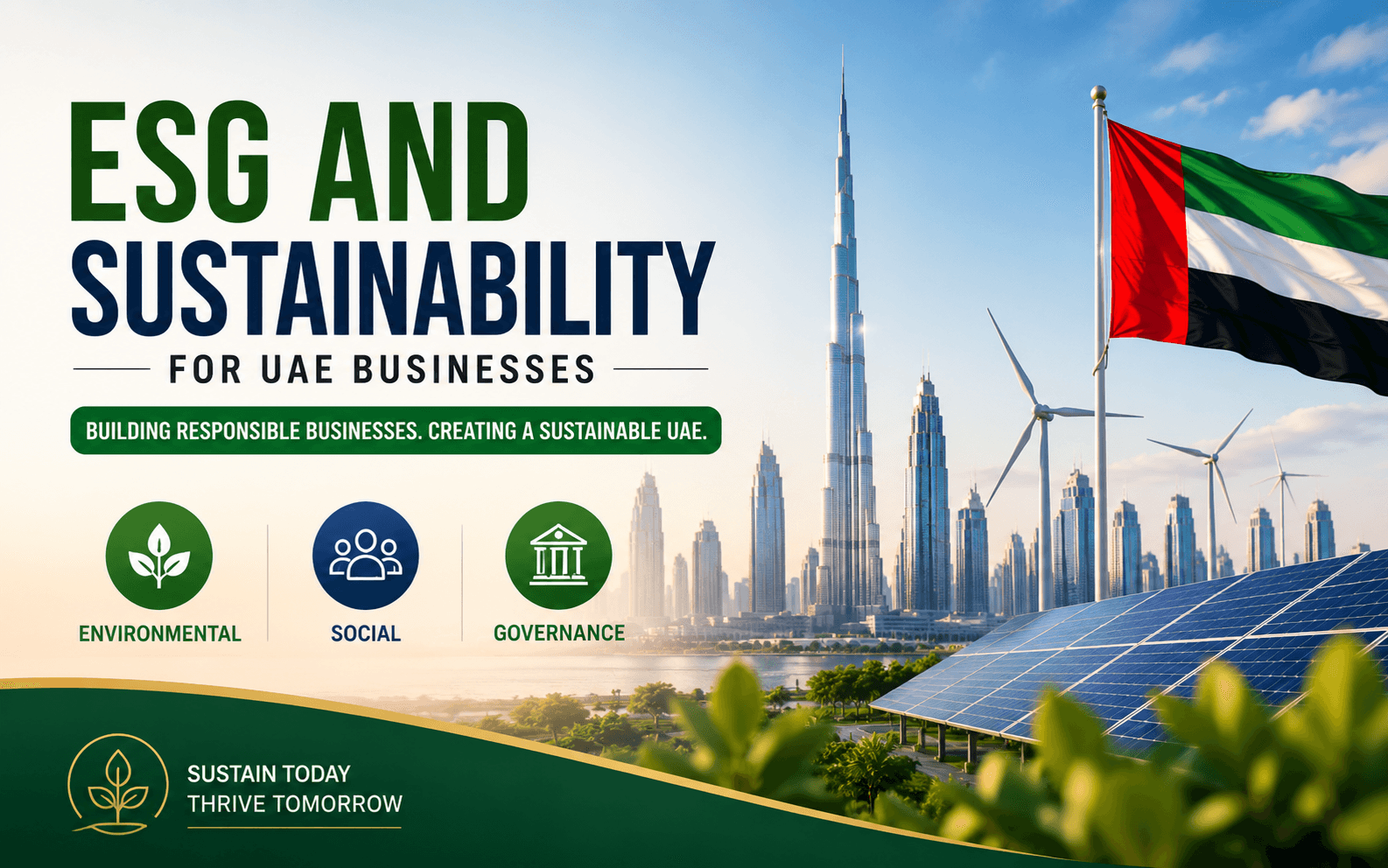 ESG and Sustainability for UAE Businesses: Compliance, Capital and Competitive Advantage