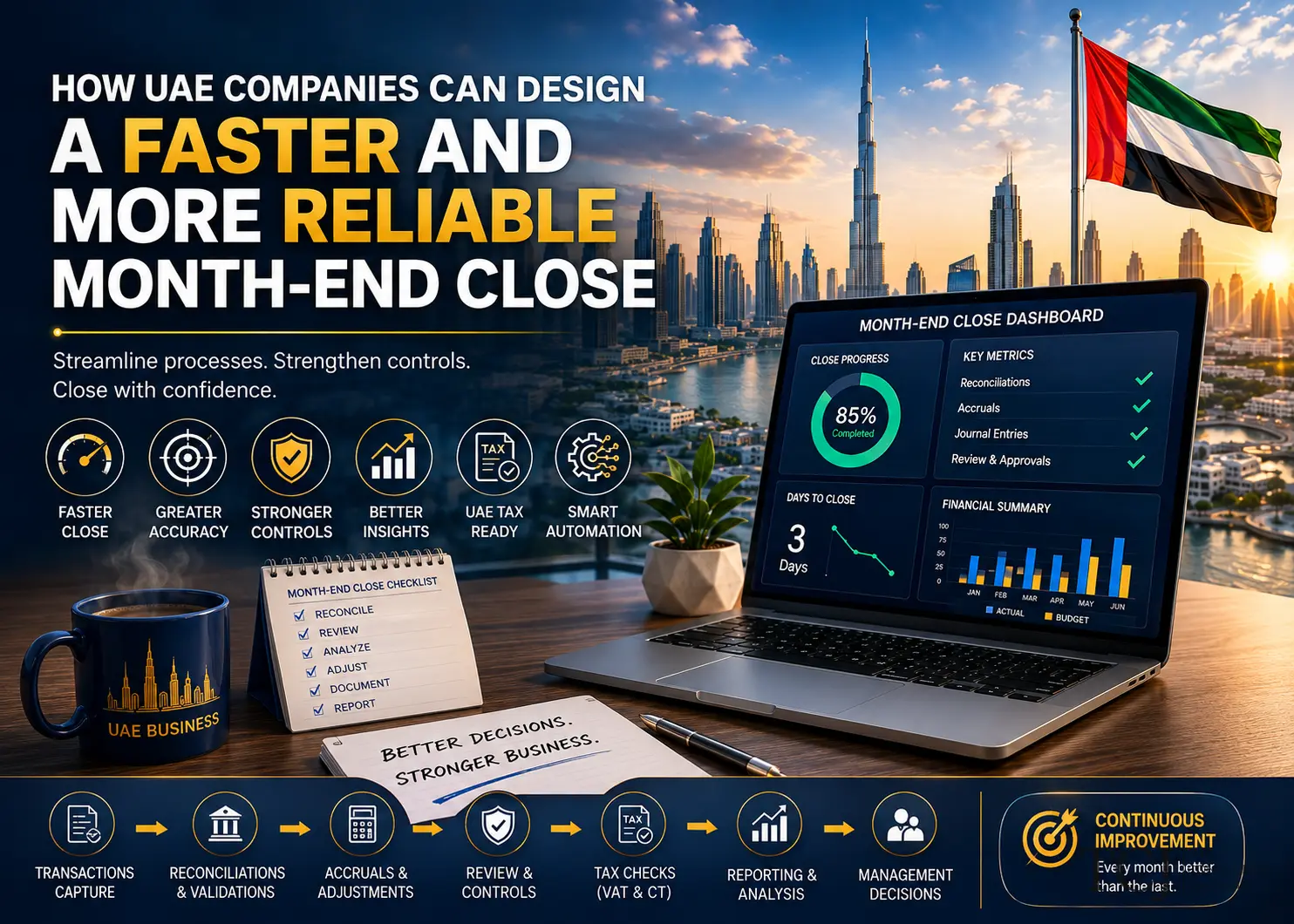 How UAE Companies Can Build a Faster, More Reliable Month-End Close