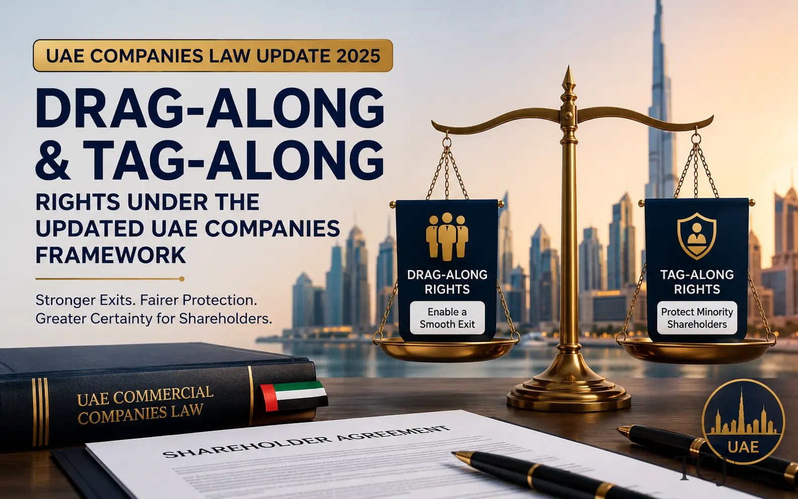 UAE Drag-Along and Tag-Along Rights: What the 2025 Law Mea