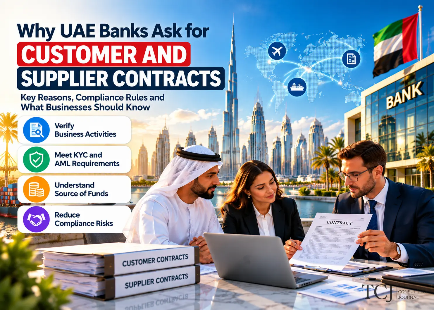 Why UAE Banks Ask for Customer and Supplier Contracts
