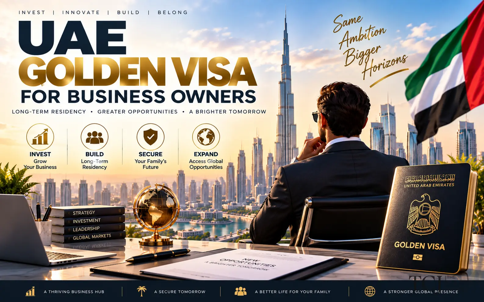 UAE Golden Visa for Business Owners: Investment, Tax and Company Evidence