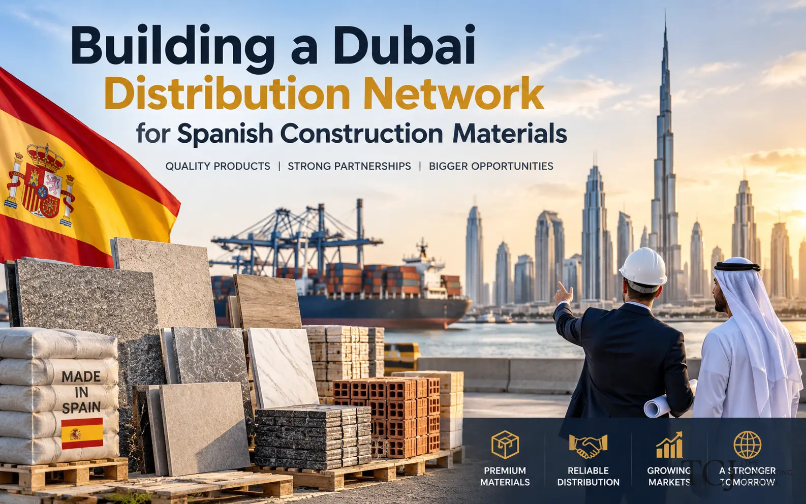 How Spanish Construction Material Brands Can Build a Dubai Distribution Network