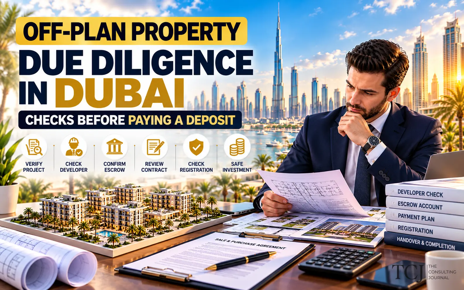 Off-Plan Property Due Diligence in Dubai: 12 Checks Before Paying a Deposit