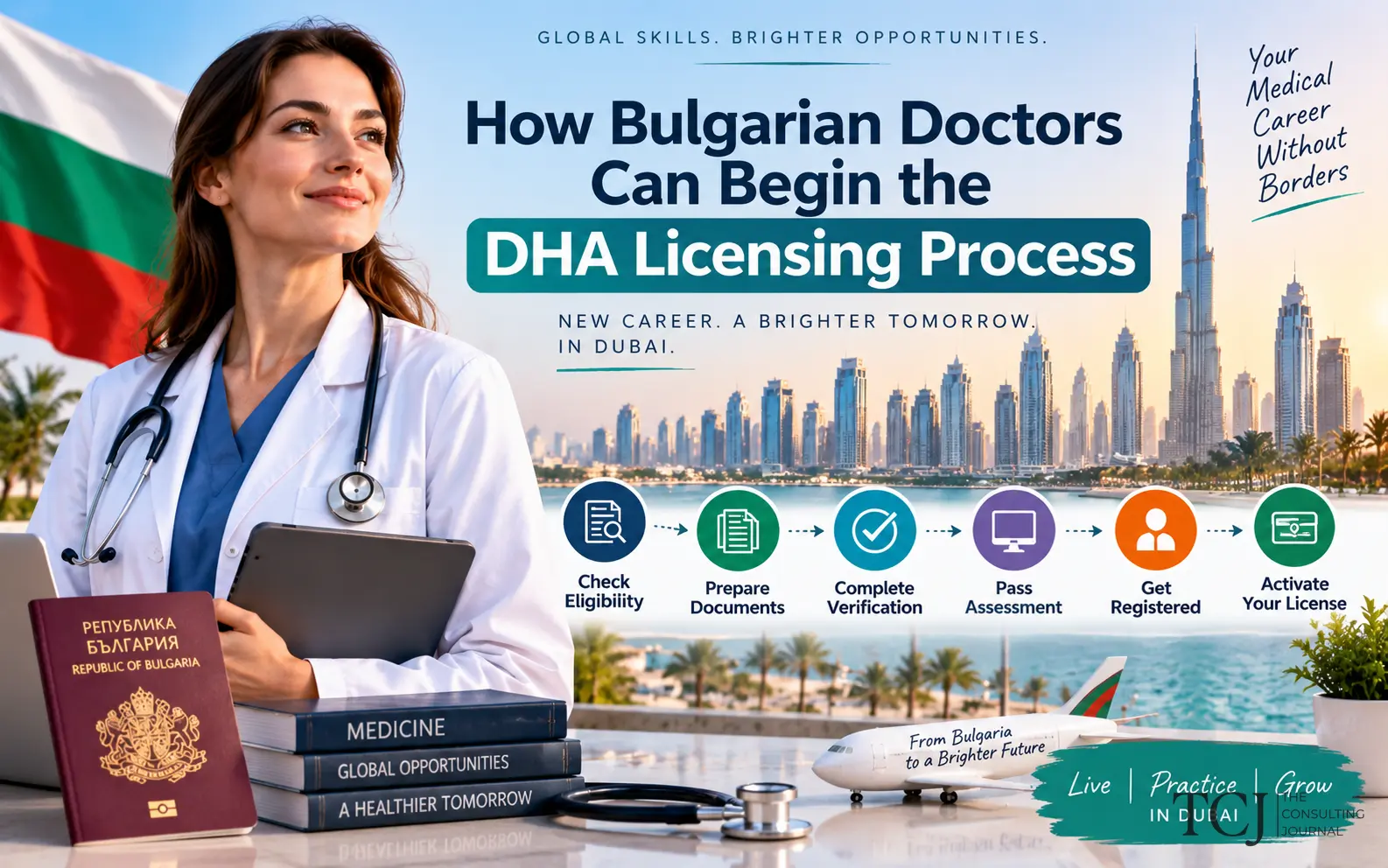 DHA Licensing for Bulgarian Doctors: Dubai Step-by-Step Guide