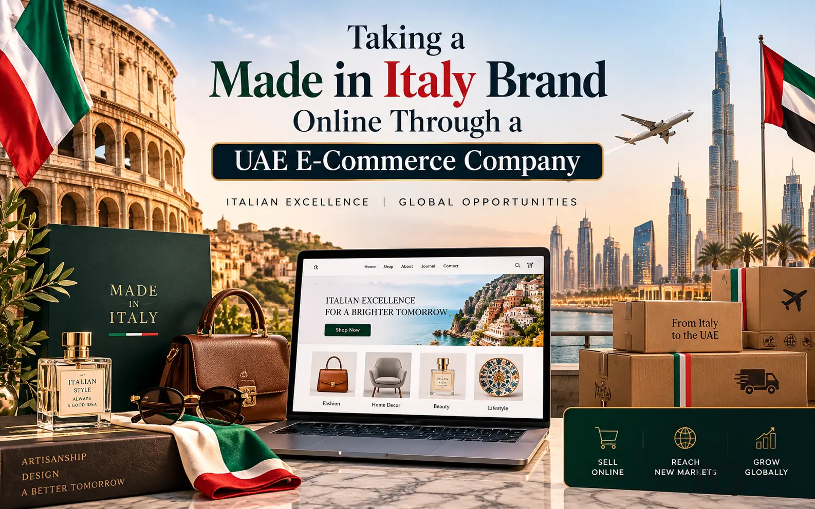 Taking a Made in Italy Brand Online Through a UAE E-Commerce Company
