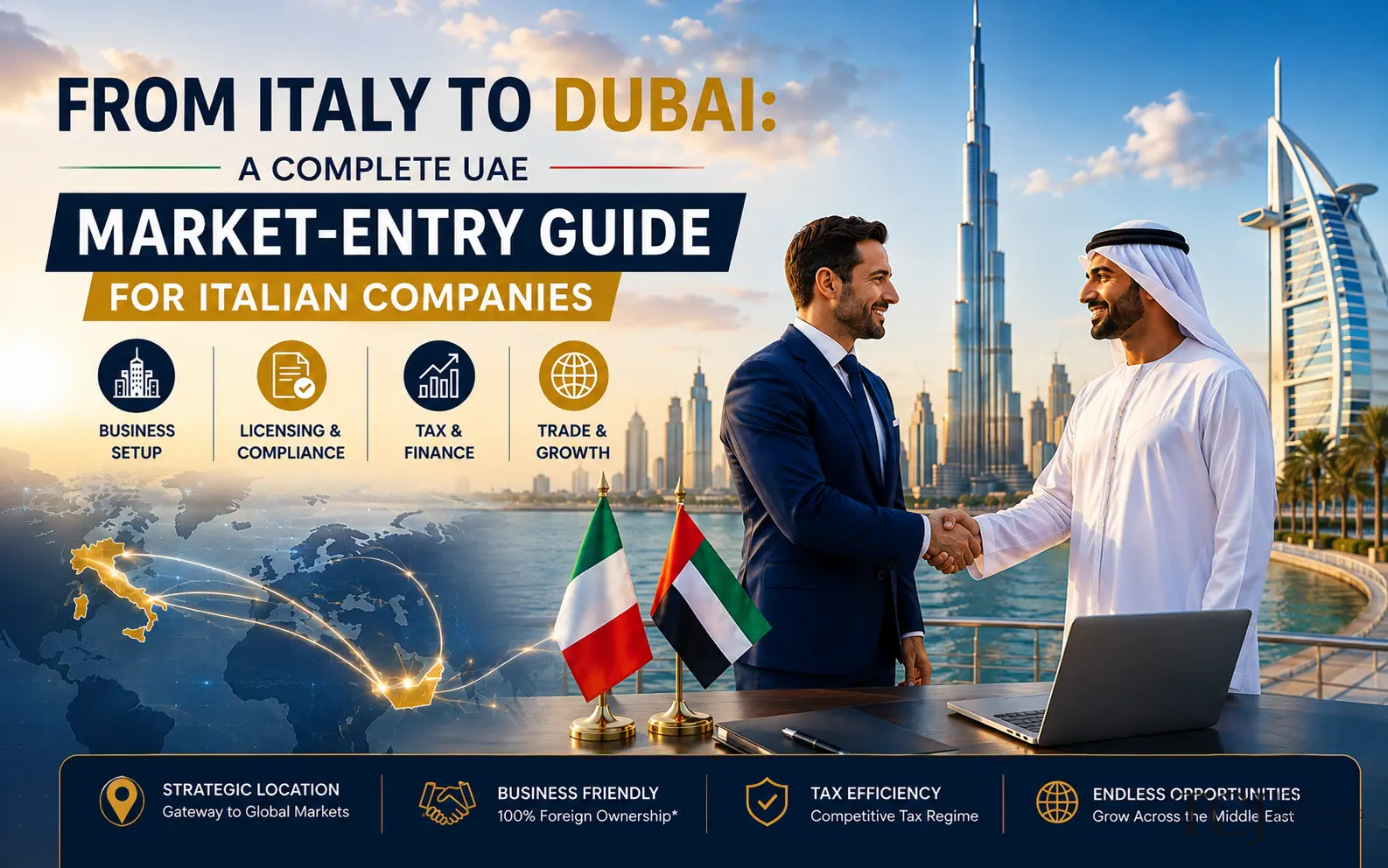 From Italy to Dubai: UAE Market Entry Guide for Italian Companies