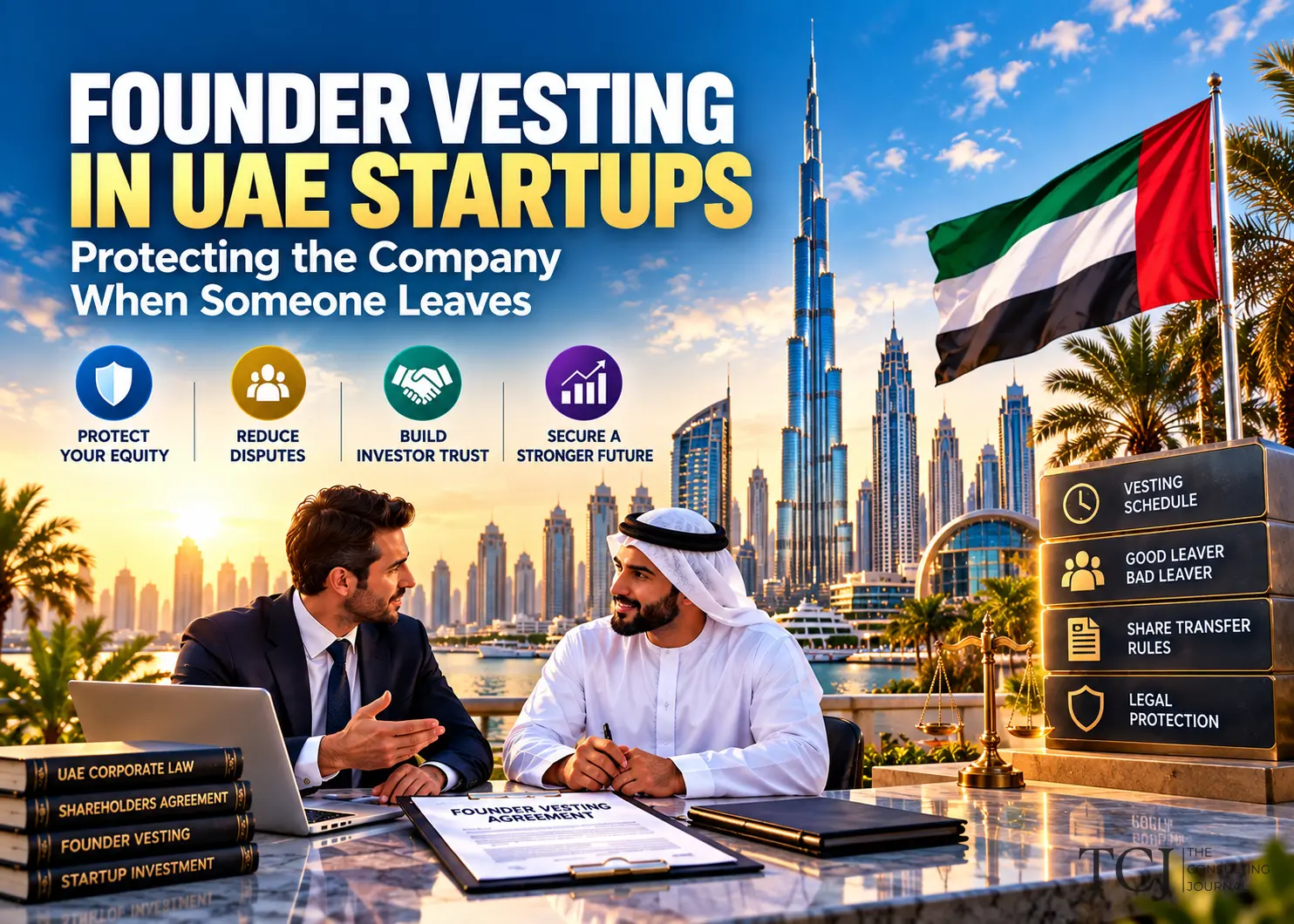 Founder Vesting in UAE Startups: How to Protect Equity When a Co-Founder Leaves