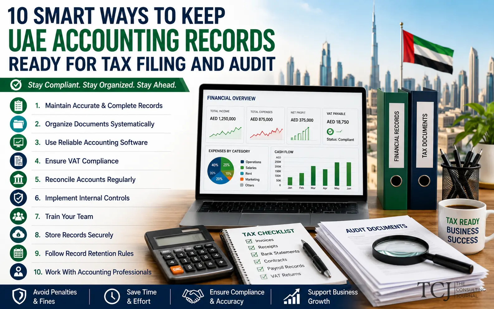 Keeping UAE Accounting Records Ready for Tax Filing and Audit