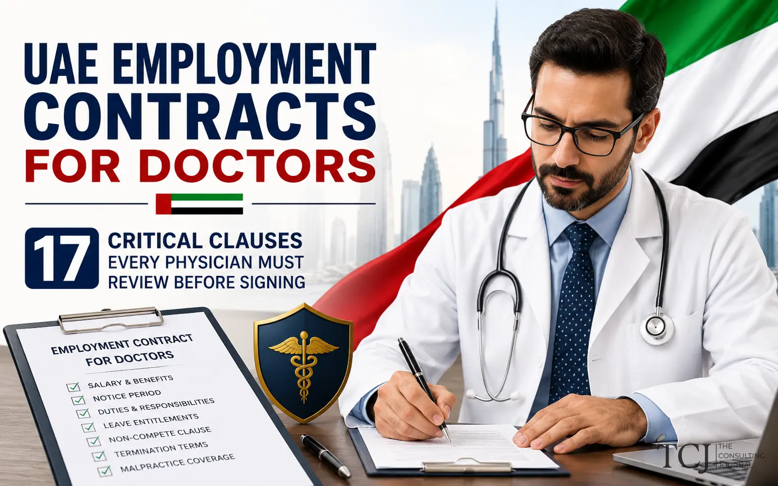 UAE Doctor Employment Contracts: 17 Clauses to Review