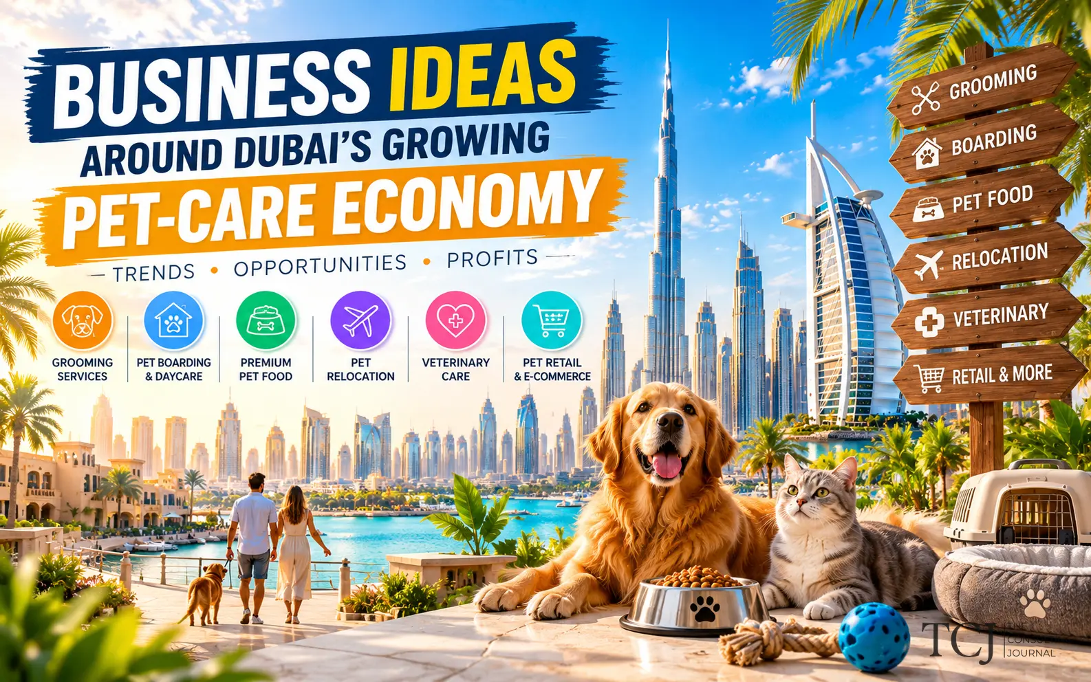 Business Ideas Around Dubai’s Growing Pet-Care Economy