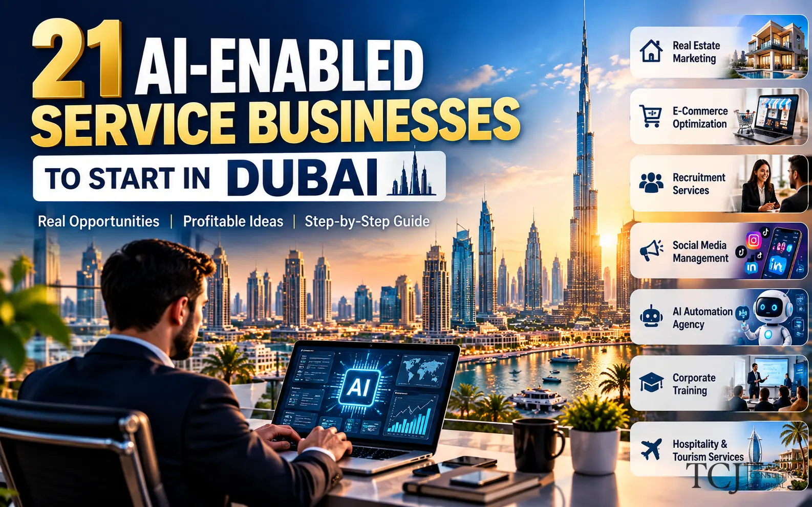 21 AI-Enabled Service Businesses to Start in Dubai