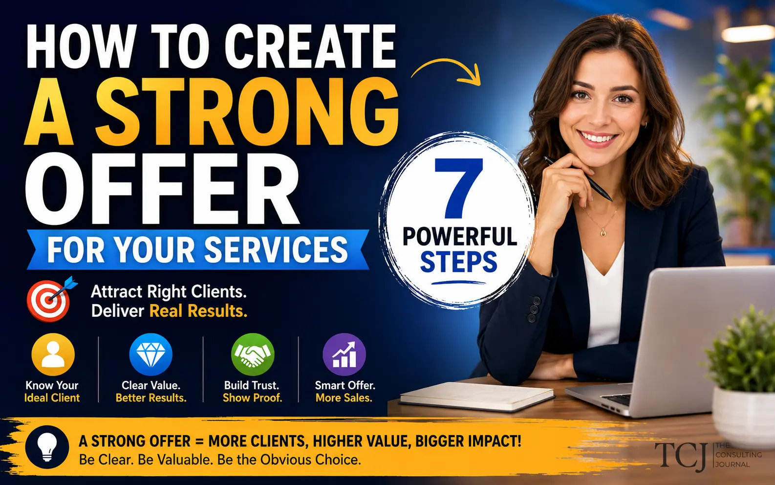 How to Create a Strong Offer for Your Services