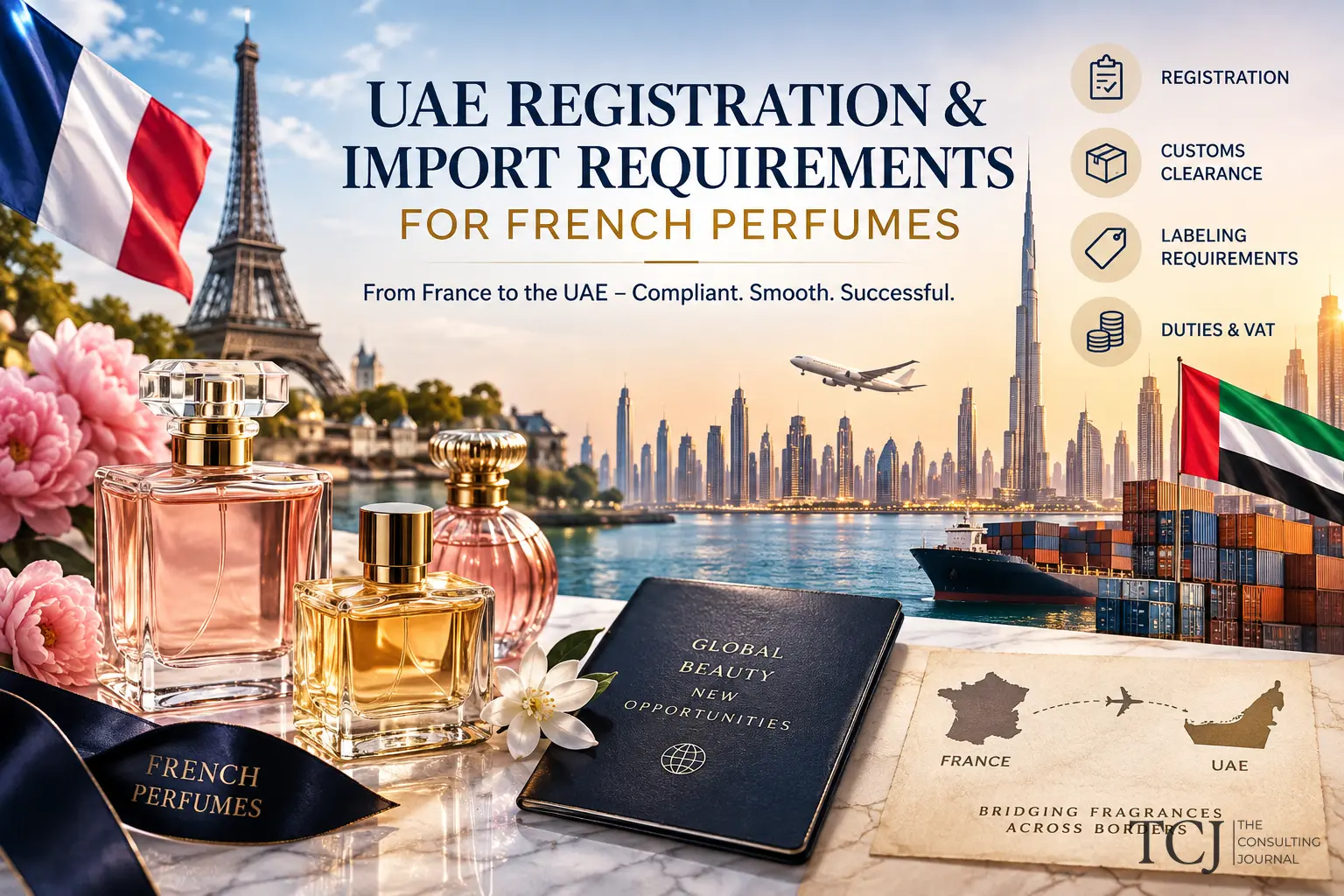UAE Registration and Import Requirements for French Perfumes