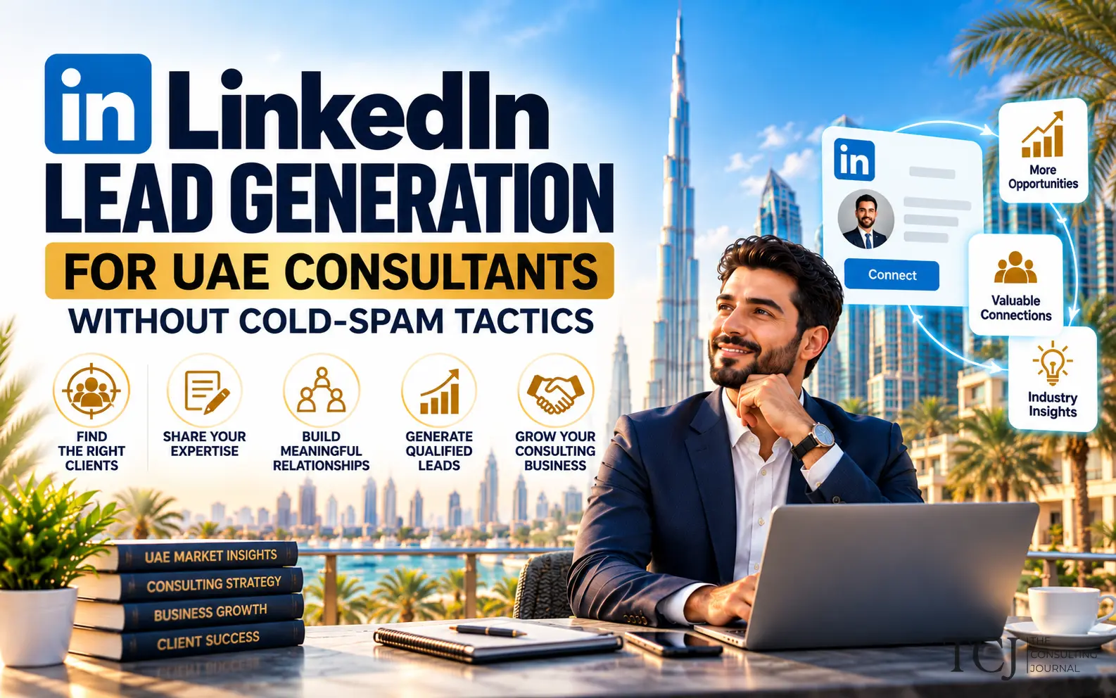 LinkedIn Lead Generation for UAE Consultants Without Cold-Spam Tactics