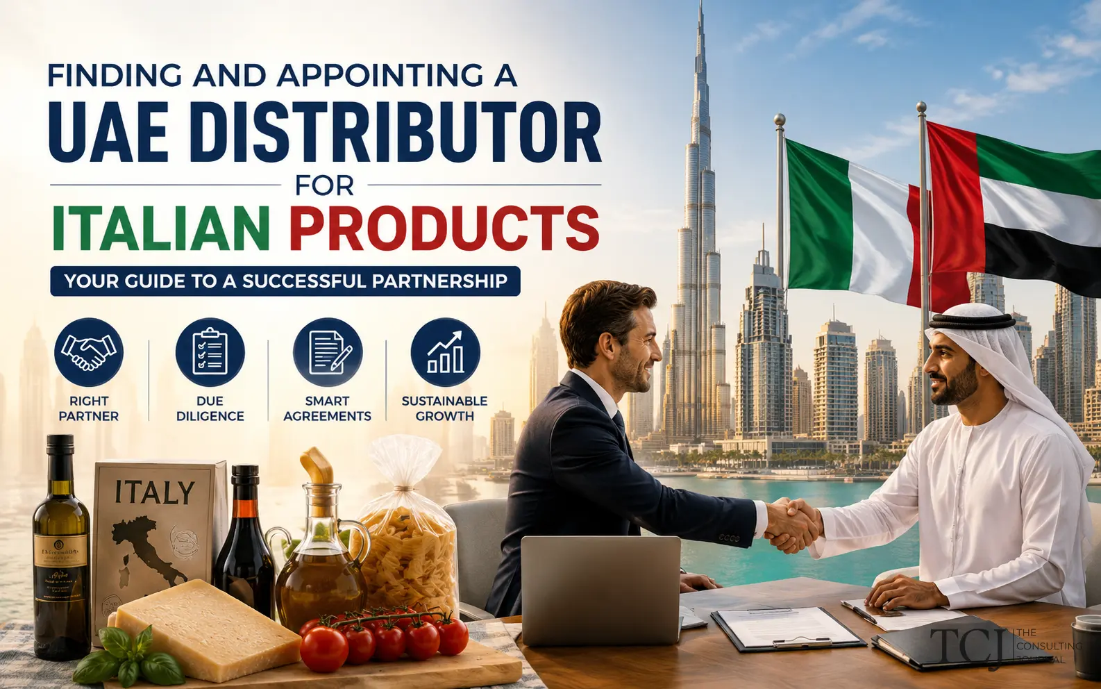 Finding and Appointing a UAE Distributor for Italian Products