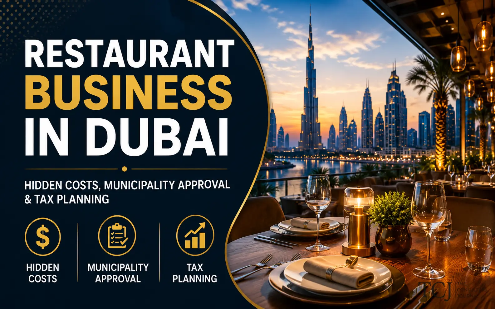Restaurant Business in Dubai: Hidden Costs, Approvals and Tax Planning
