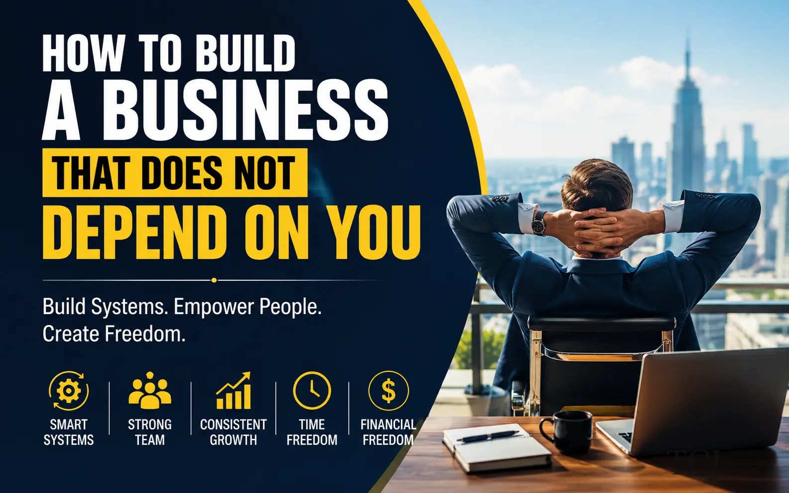 How to Build a Business That Does Not Depend on You