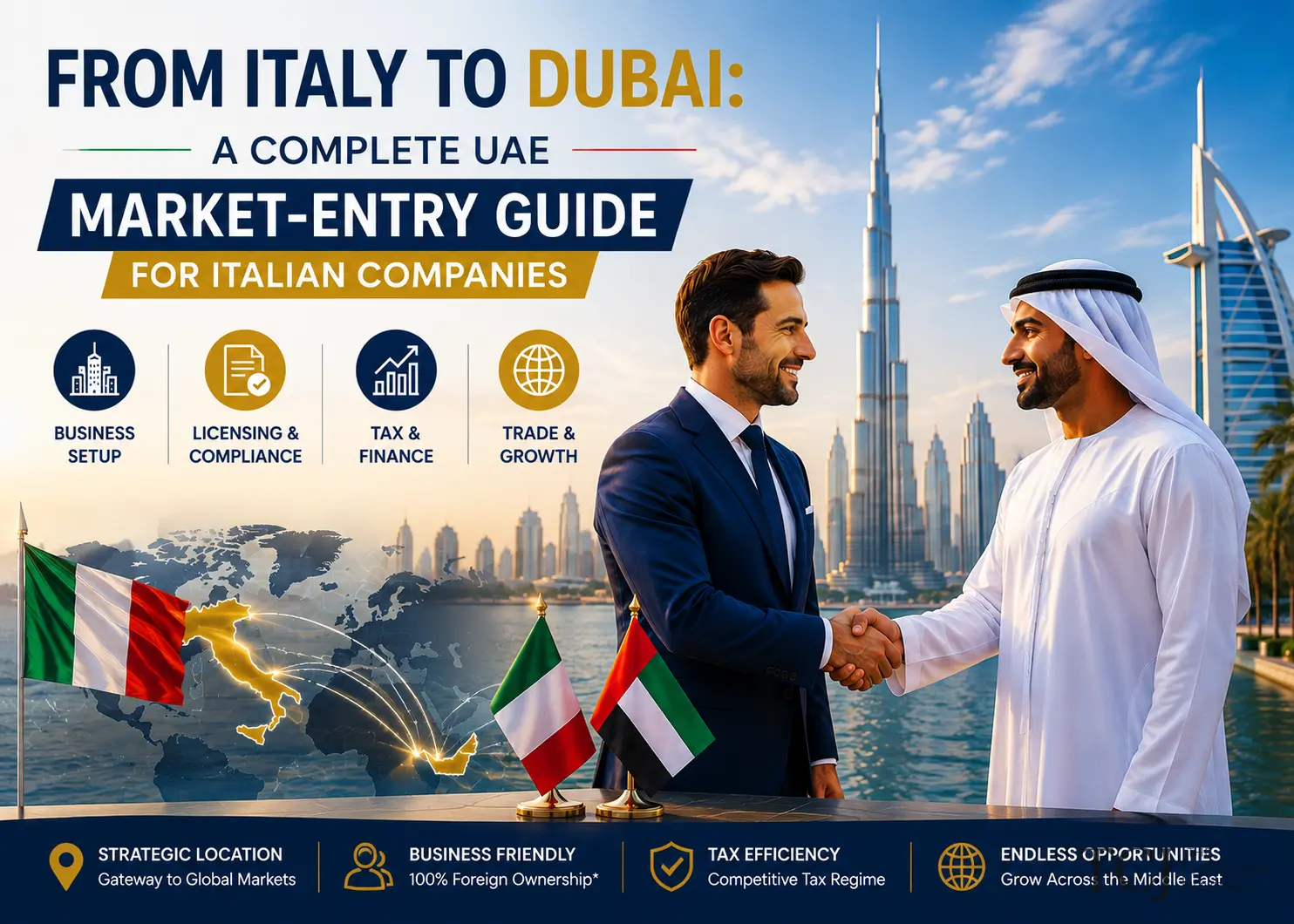 From Italy to Dubai: UAE Market Entry Guide for Italian Companies