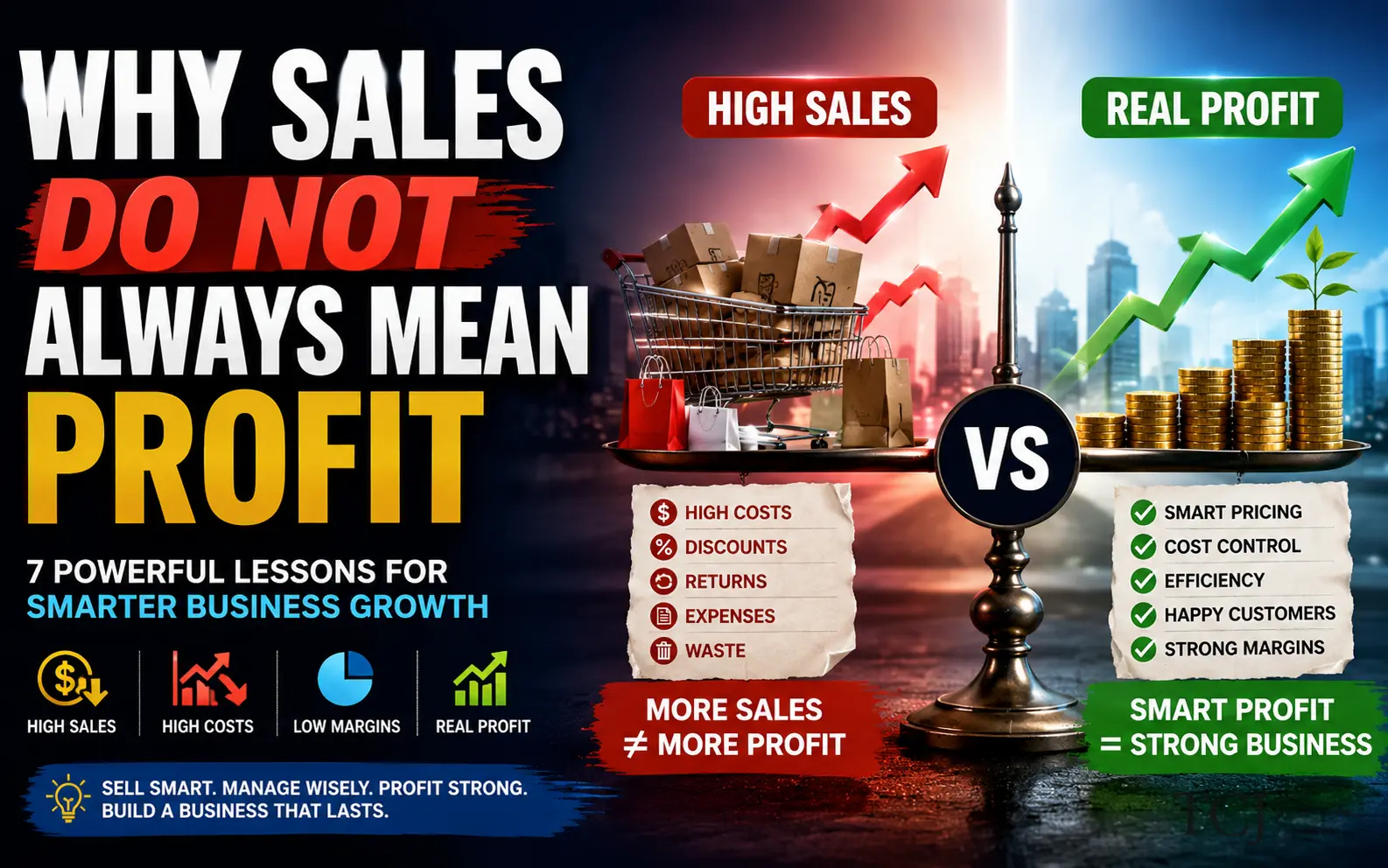 Why Sales Do Not Always Mean Profit