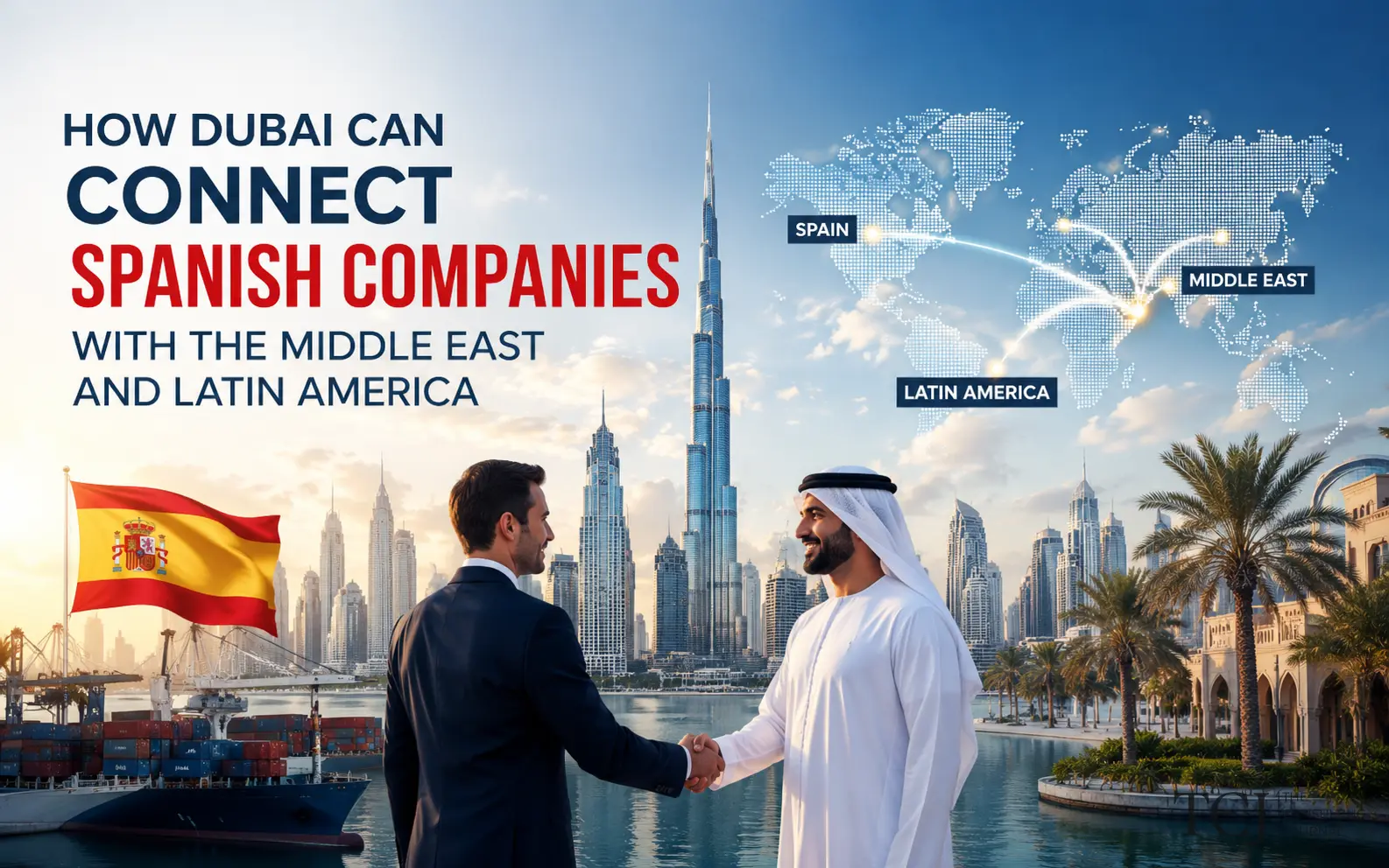 How Dubai Can Connect Spanish Companies with the Middle East and Latin America