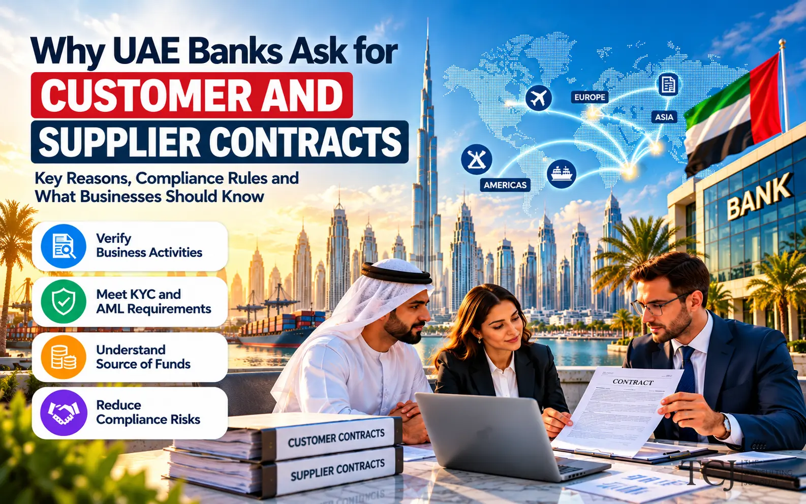 Why UAE Banks Ask for Customer and Supplier Contracts