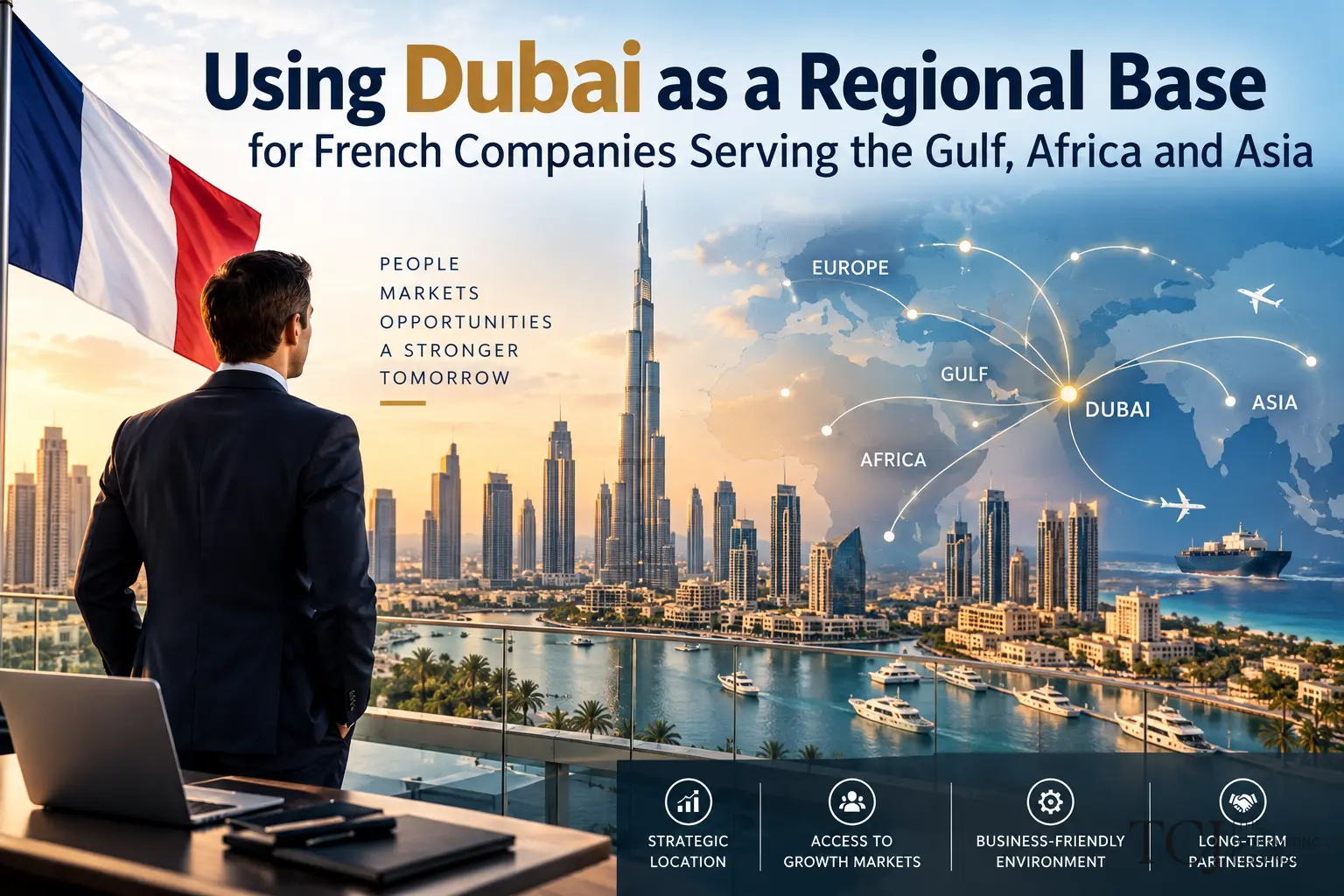 Using Dubai as a Regional Base for French Companies Serving the Gulf, Africa and Asia