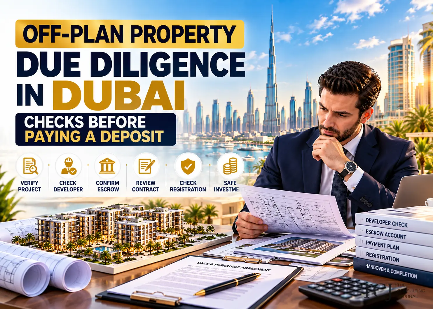 Off-Plan Property Due Diligence in Dubai: 12 Checks Before Paying a Deposit