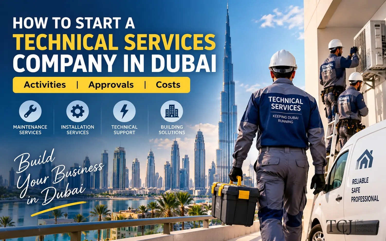 How to Start a Technical Services Company in Dubai: Activities, Approvals and Costs