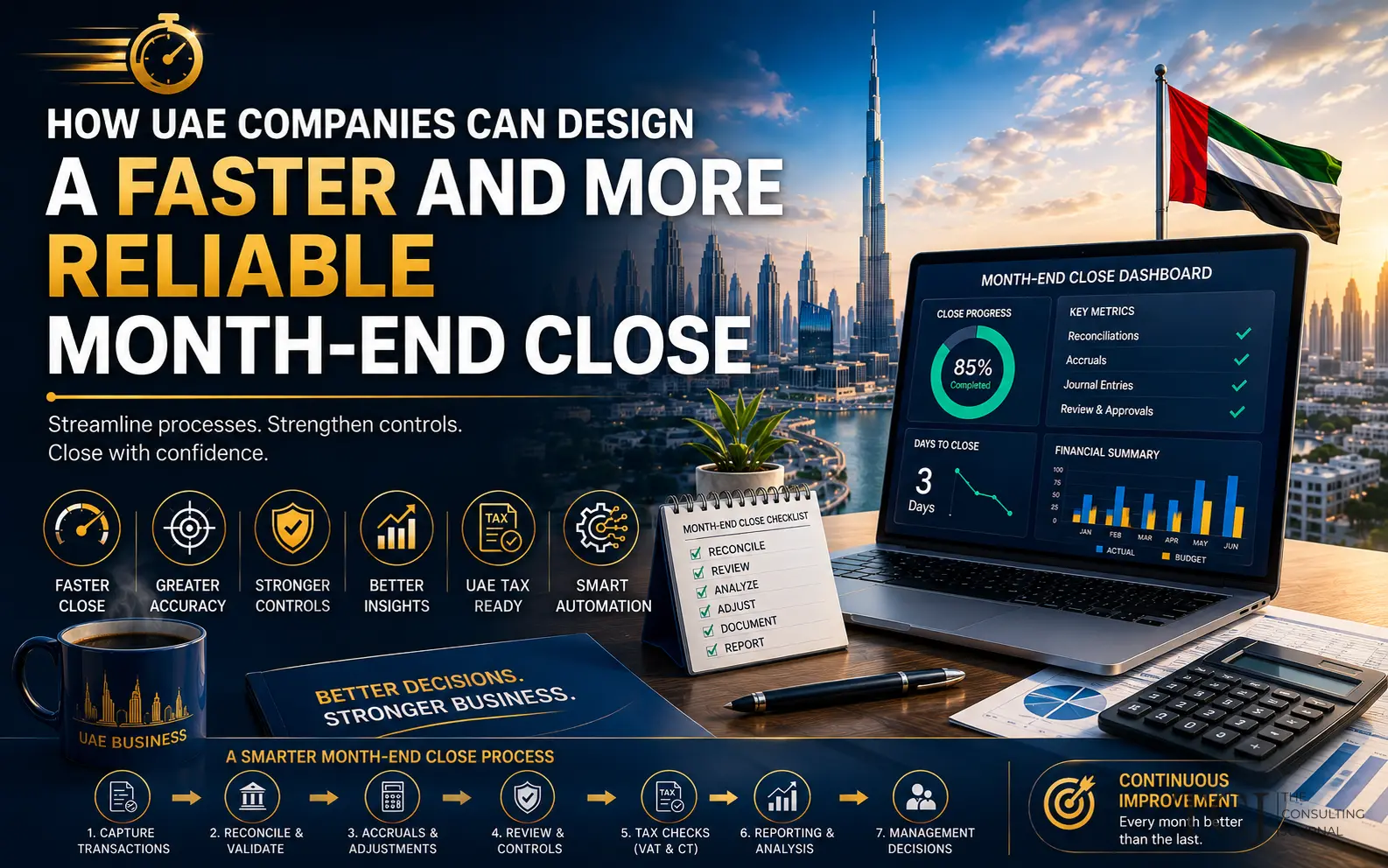 How UAE Companies Can Build a Faster, More Reliable Month-End Close