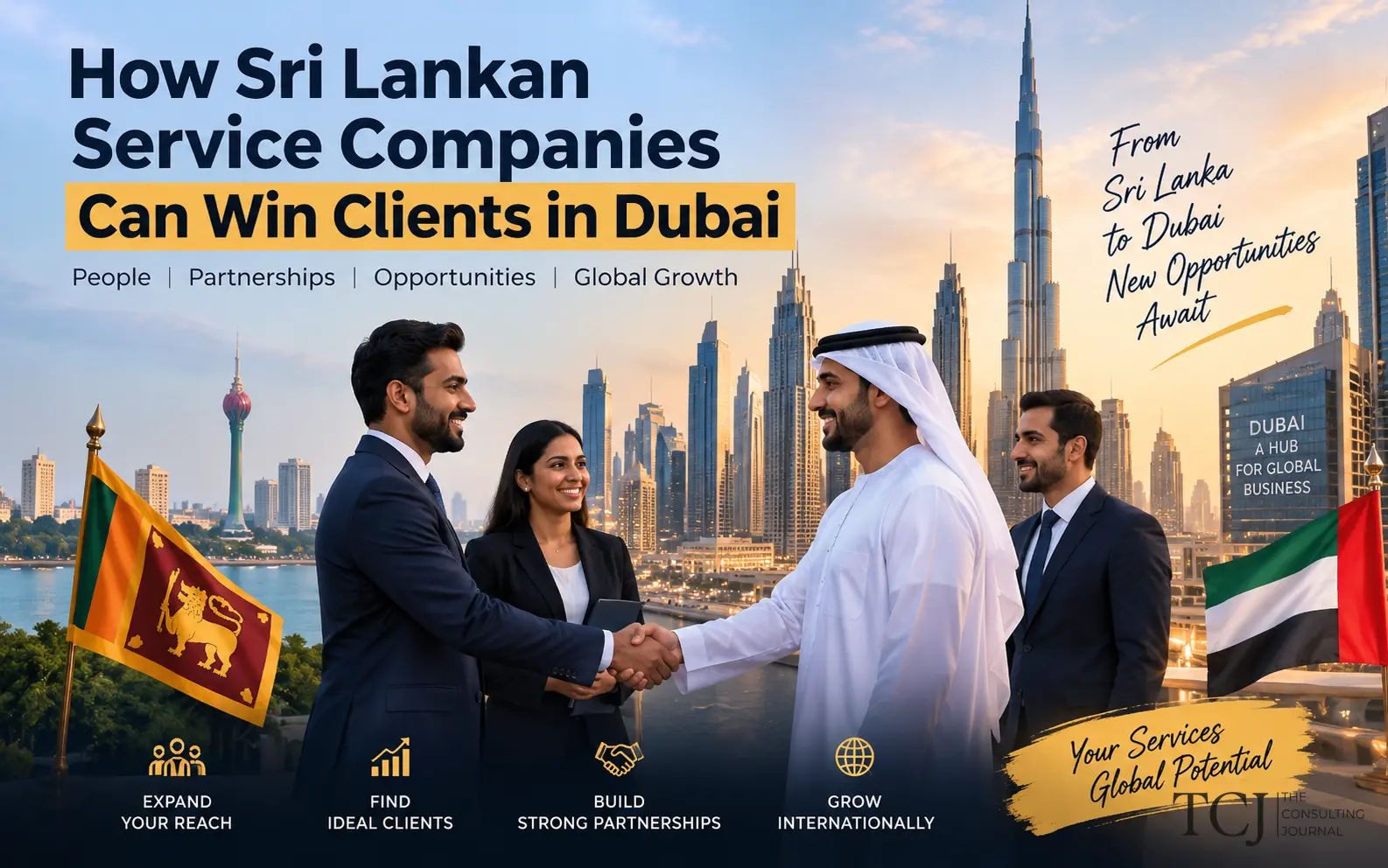 How Sri Lankan Service Companies Can Win Clients in Dubai