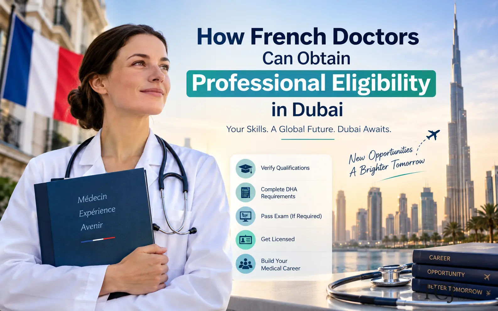How French Doctors Can Obtain DHA Eligibility and a Medical License in Dubai