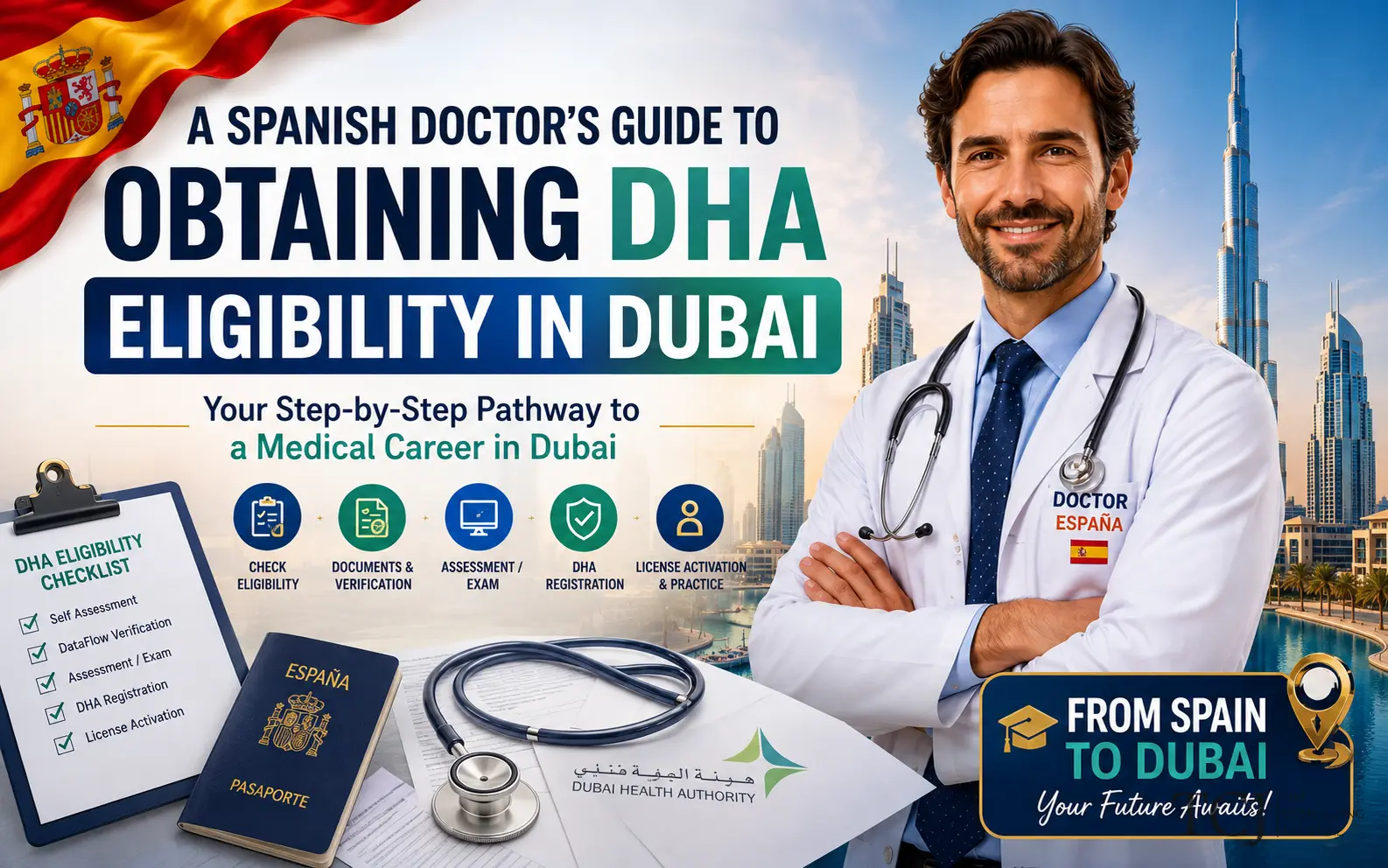 DHA Eligibility in Dubai for Spanish Doctors: A Practical Guide
